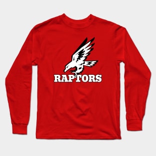 Raptor Mascot Long Sleeve T-Shirt